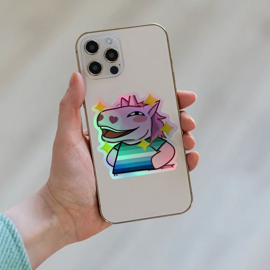 GAY Pride Holographic Sticker product image (8)