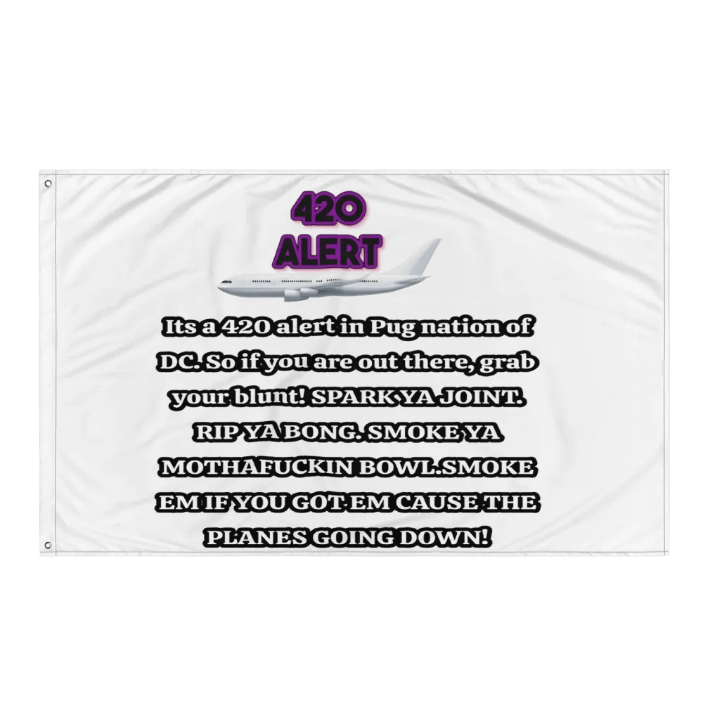 420 Alert Skyline Flag product image (3)