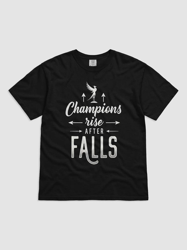 Champions Rise After Falls – Empower Your Inner Serena Williams with This Inspirational T-Shirt product image (1)