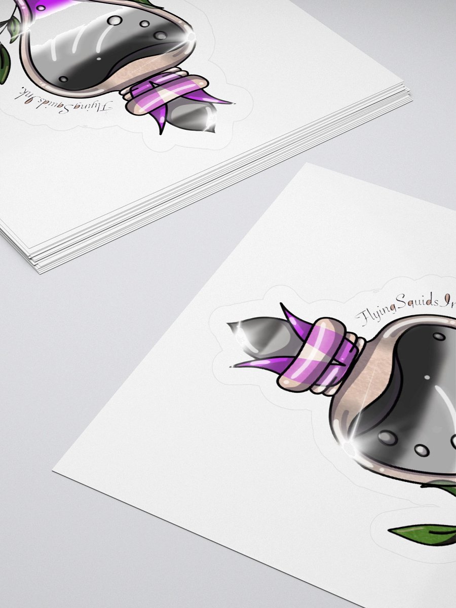 Asexual Pride Potion- Sticker product image (4)