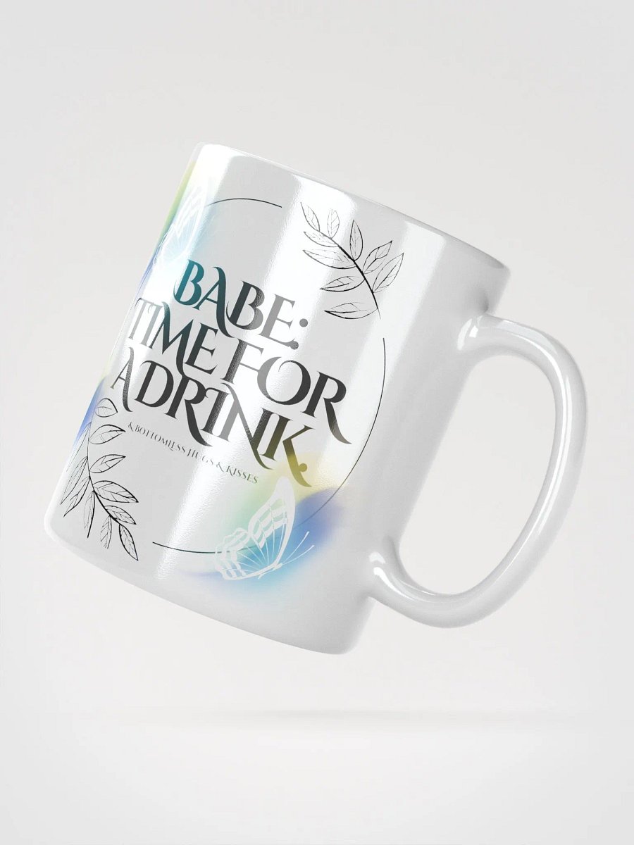 Butterfly Babe Time for a Drink Coffee Mug product image (4)