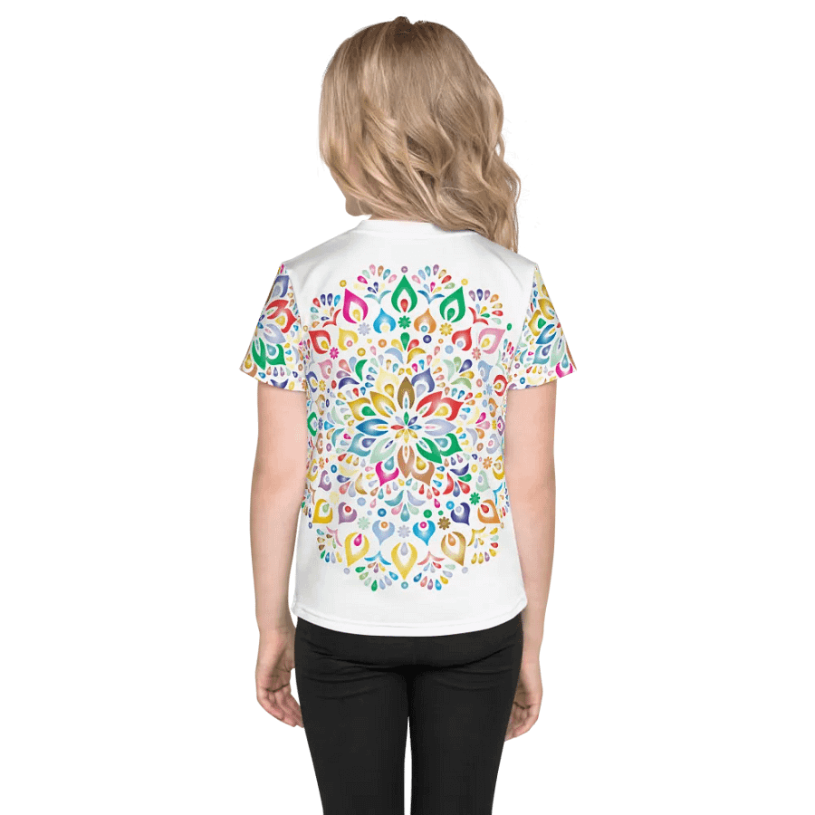 Kaleidoscopic Harmony Kids T-Shirt product image (2)