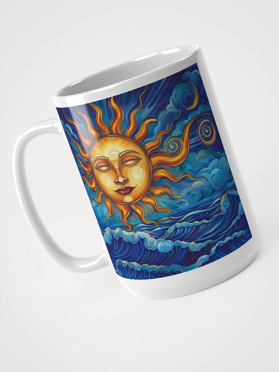 Vintage Sun over Ocean Mediation State product image (3)