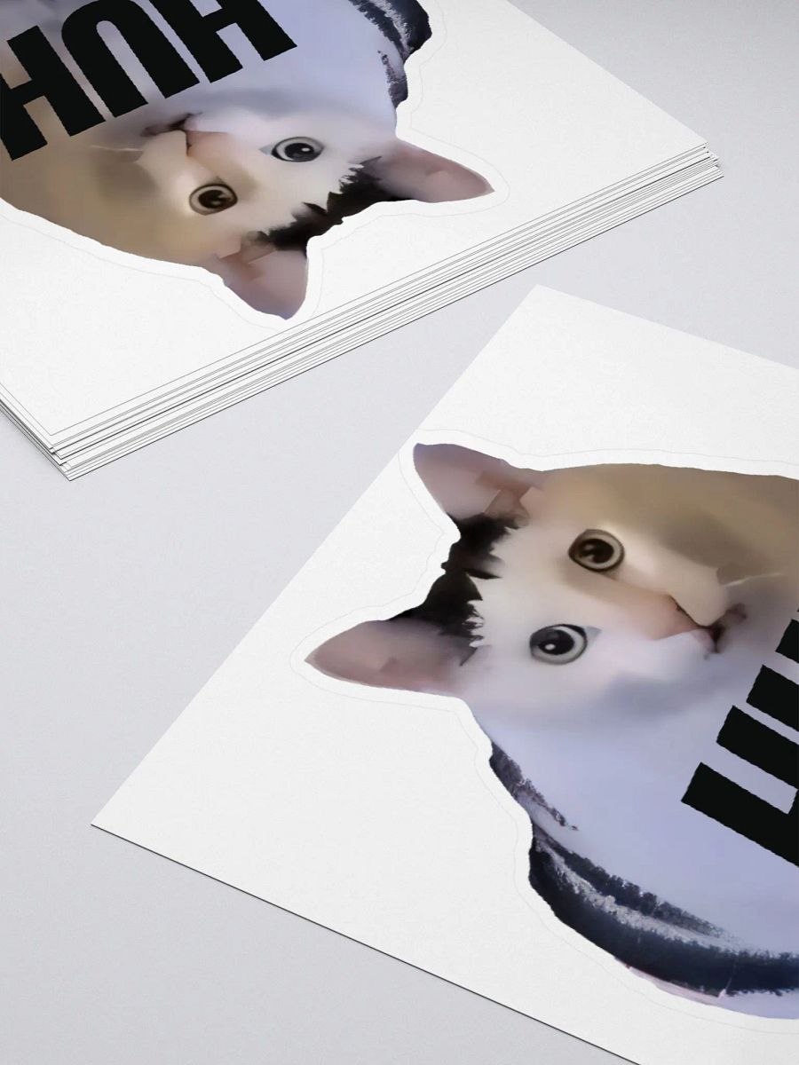 Huh Cat Meme Stickers product image (11)