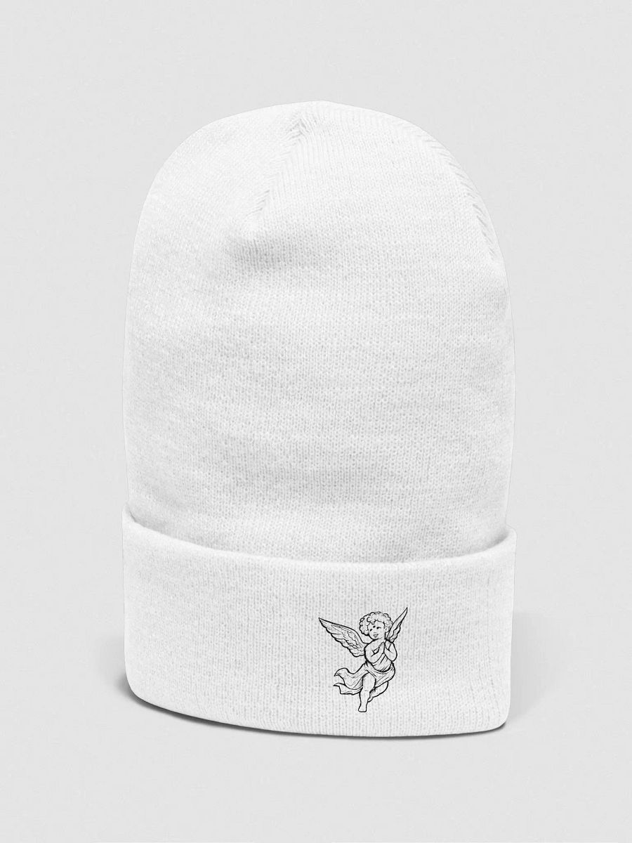 Angel Beanie (Black Embroidery) product image (3)