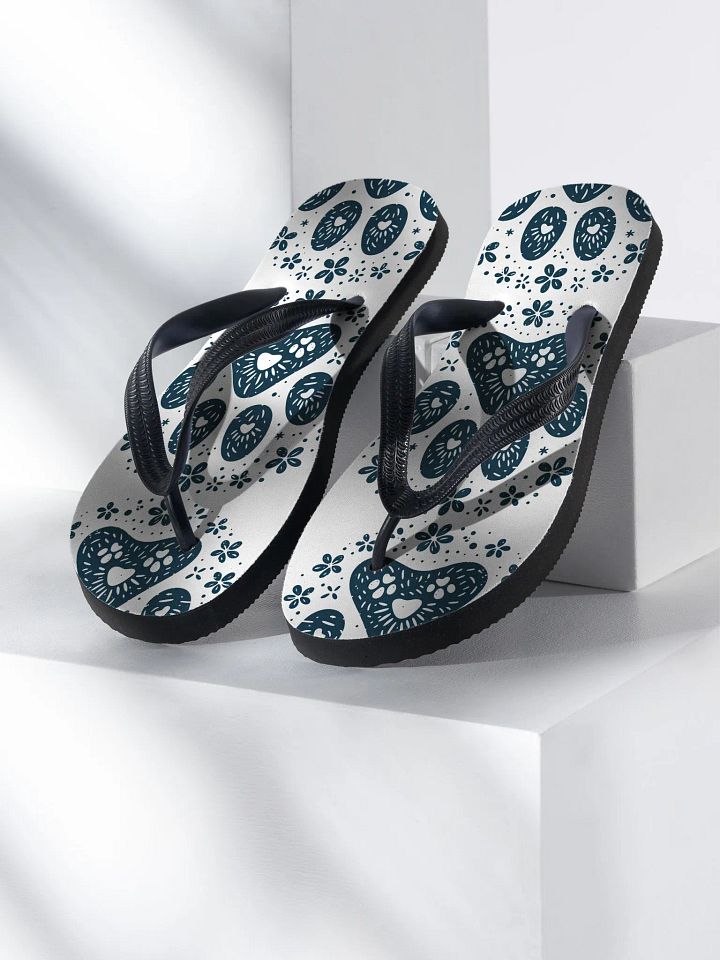 Paw Prints Flip Flops product image (2)