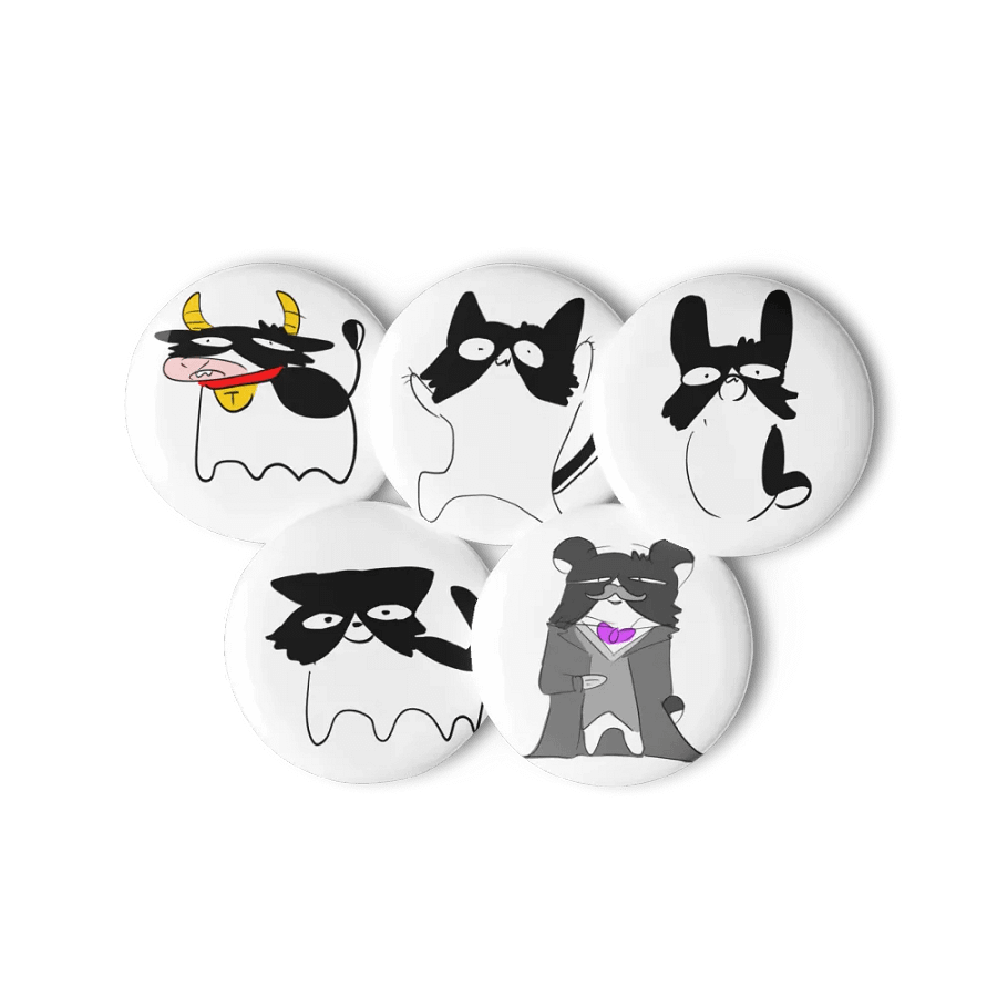 Pin buttons lots of Hampan part3 product image (3)