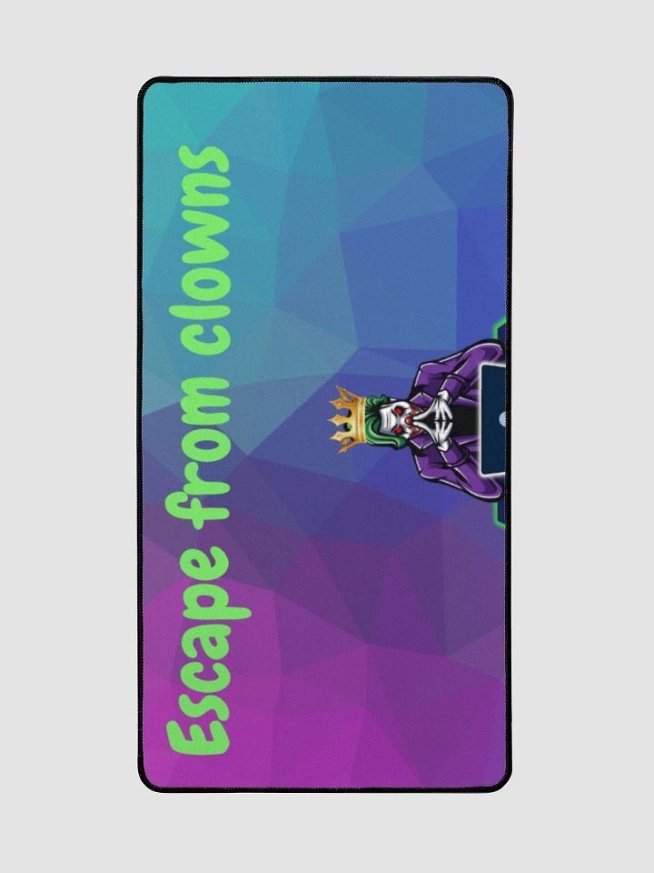 Escape from clowns mousepad product image (1)