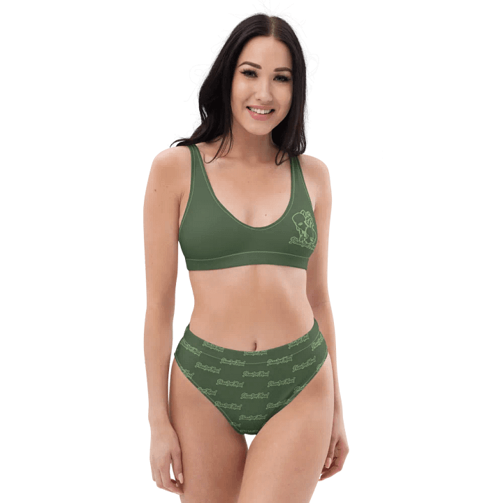 Green 'PhantomMaul' Bikini product image (1)