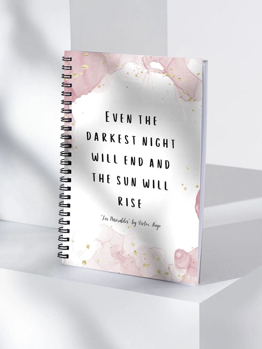 Aesthetic Les Misérables Quote Notebook product image (4)