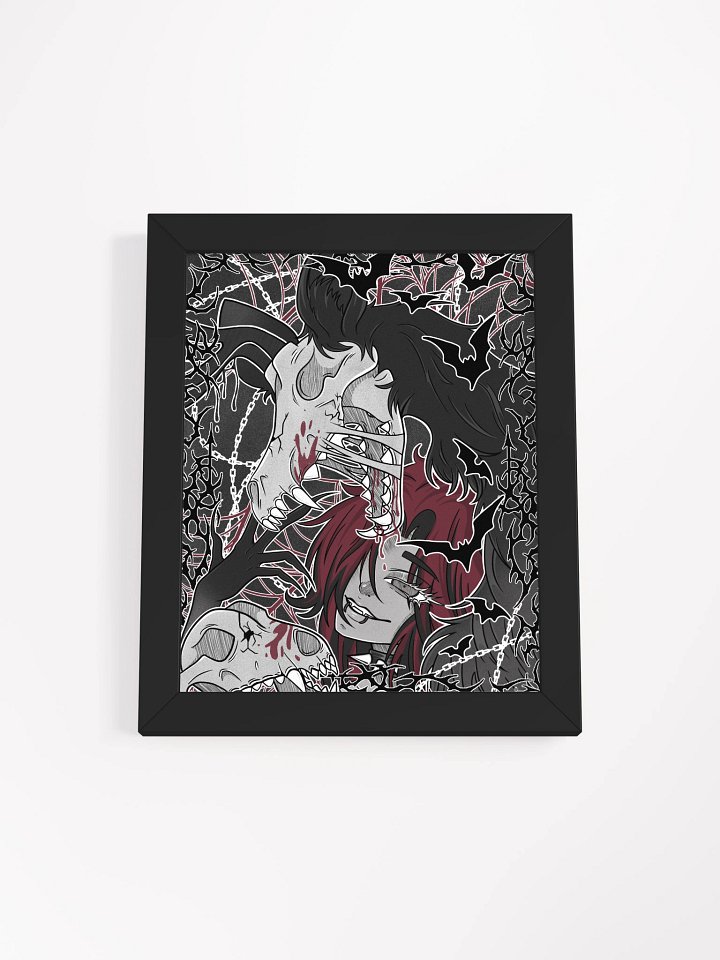 Miyuu's 2025 DONOTHON Framed Poster product image (1)