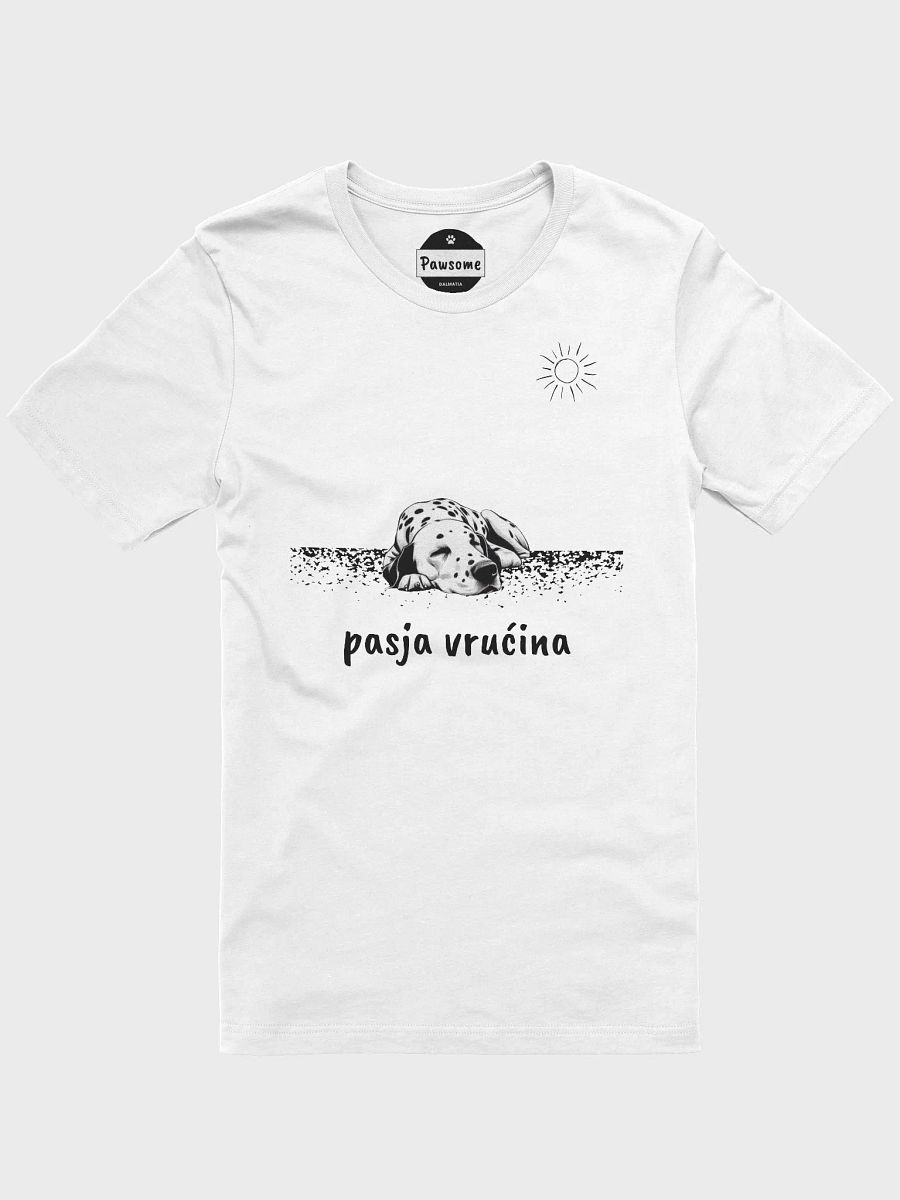 Pasja Vrućina Dalmatian White T-Shirt product image (1)