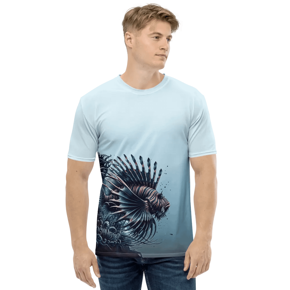 All over print Sealion fish T-shirt product image (3)