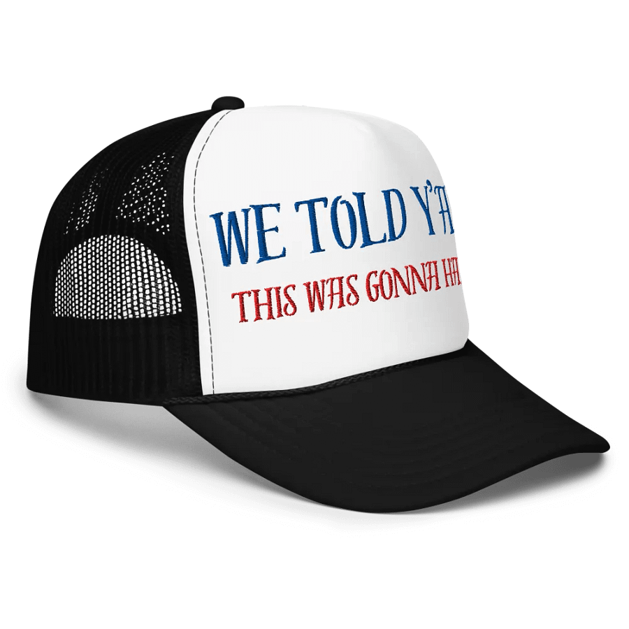 Resistors, We Told Y'all , Embroidered Cap product image (5)
