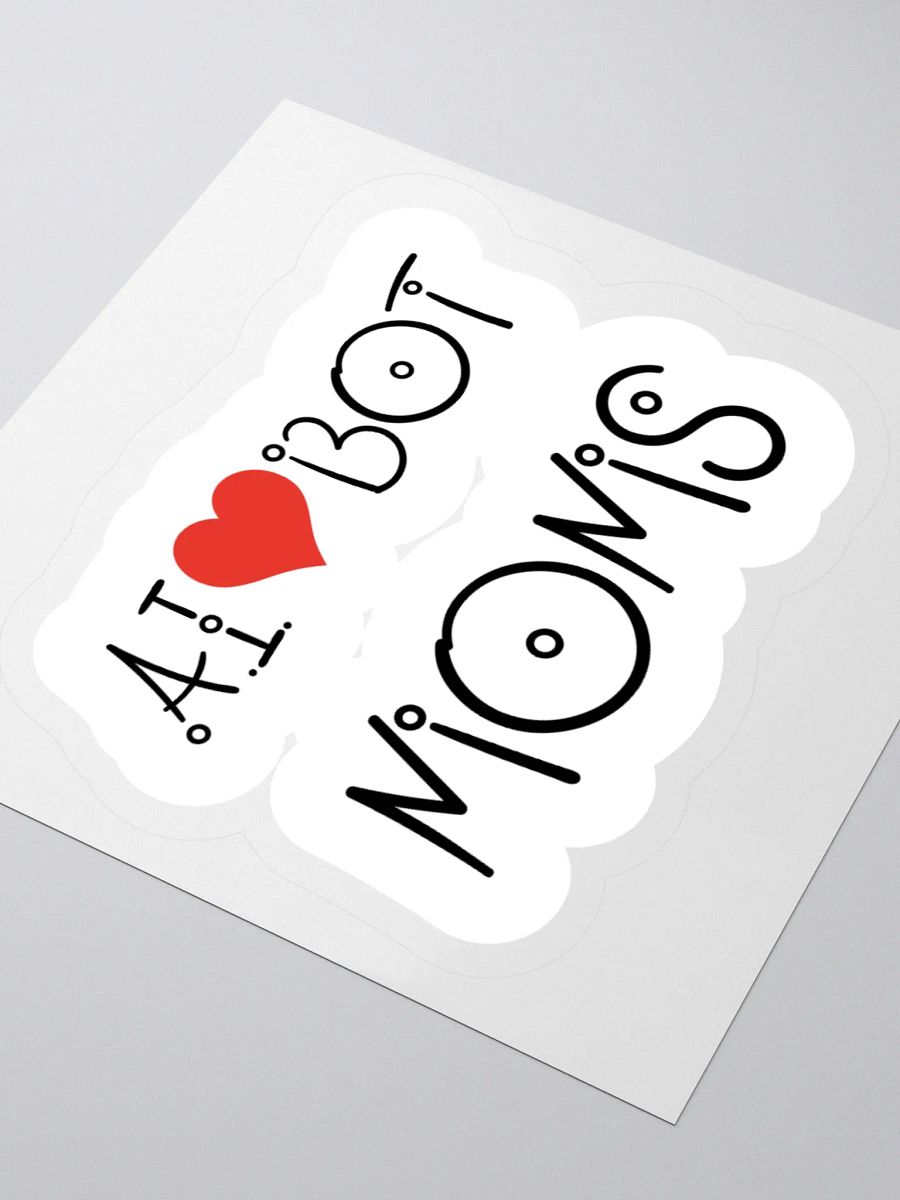 A.I. Heart Bot Moms Sticker product image (3)