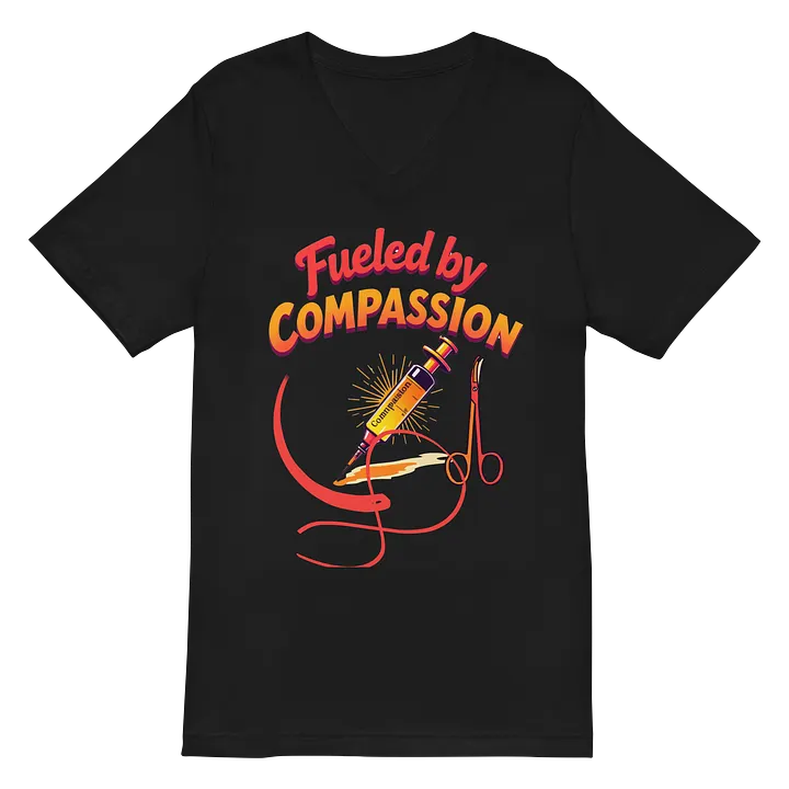 Fueled by Compassion V-Neck Tee product image (3)