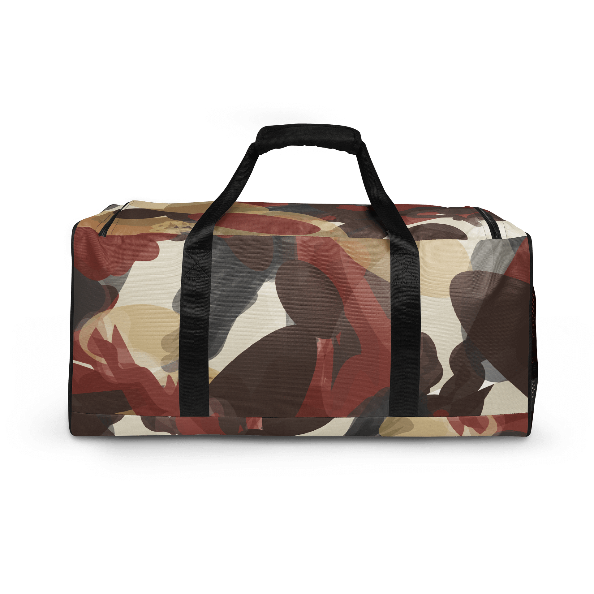 Vibrant Chaos All-Over Print Duffle Bag product image (4)
