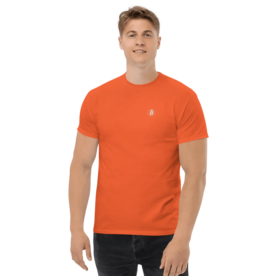 Embroidered ₿ T-Shirt product image (5)