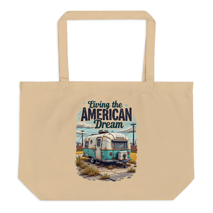 American Dream Vintage Camper Tote product image (1)