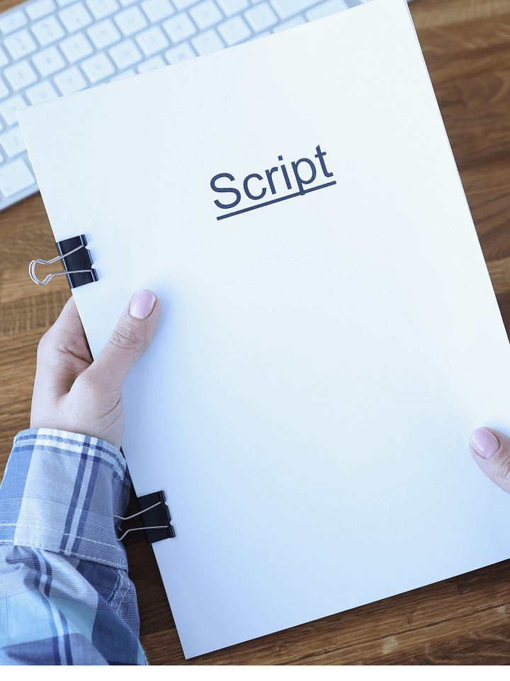 How to write & format a script product image (1)