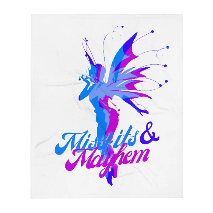 Missfits and Mayhem Chaos Fairy Throw Blanket product image (13)