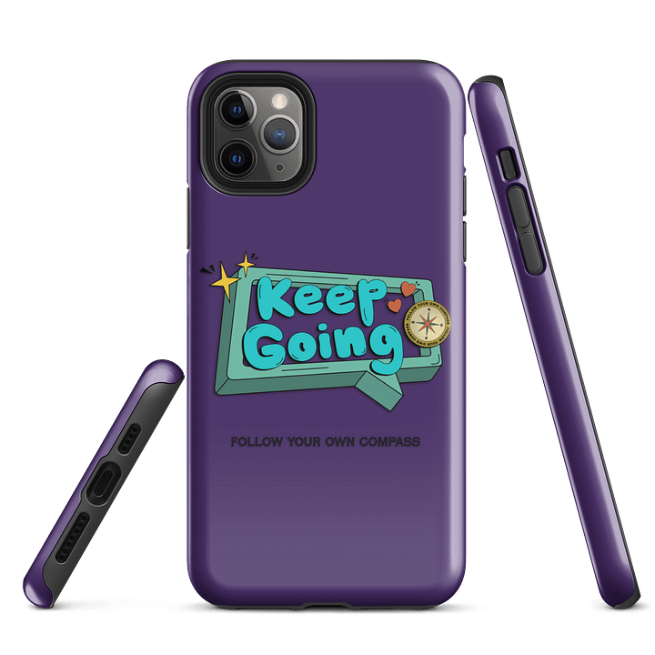 keep going ♡ phone case (iPhone - Tough Case) product image (5)