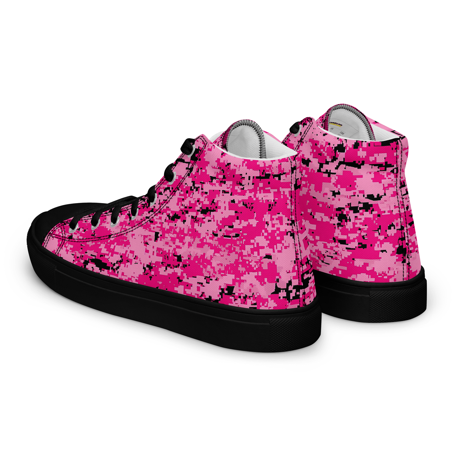 Pink Abstract Bliss High Tops Men's product image (5)