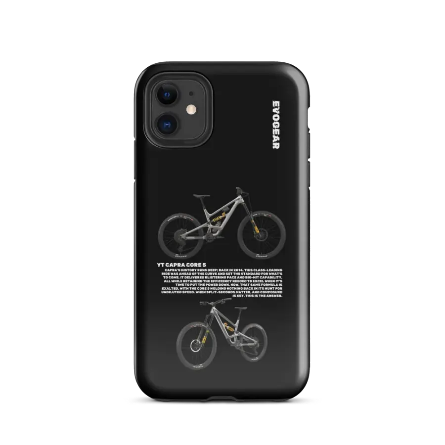 Black Capra Core 5 iPhone Case product image (47)