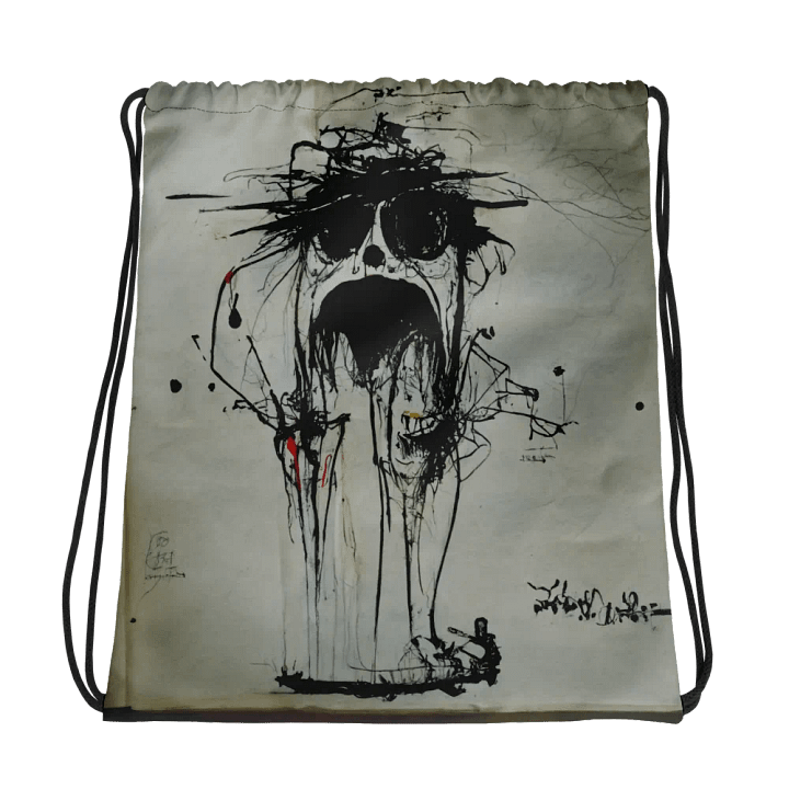 Vibrant Adventure Drawstring Backpack product image (1)