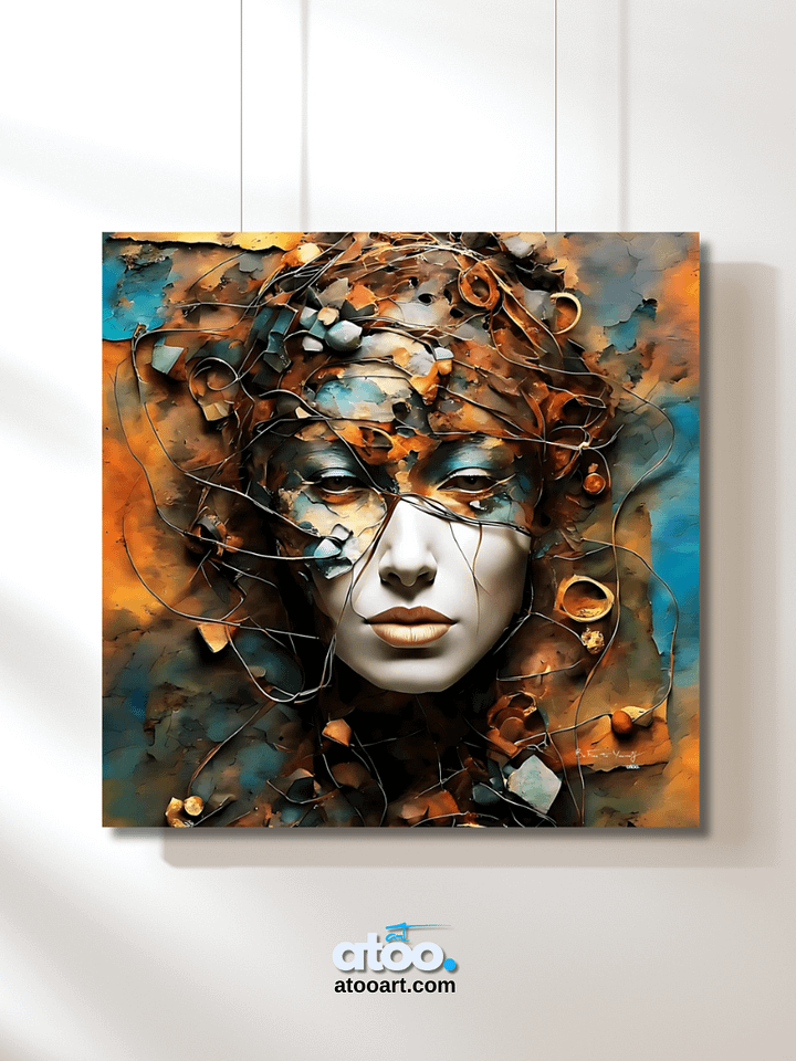 Be Free to Yourself | Decision Stage | Canvas Painting product image (2)
