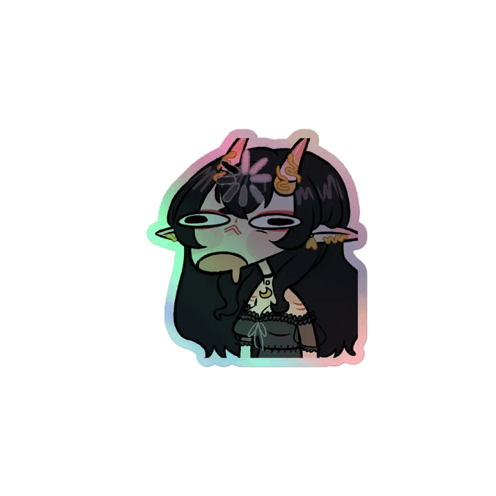 No thoughts sticker product image (1)