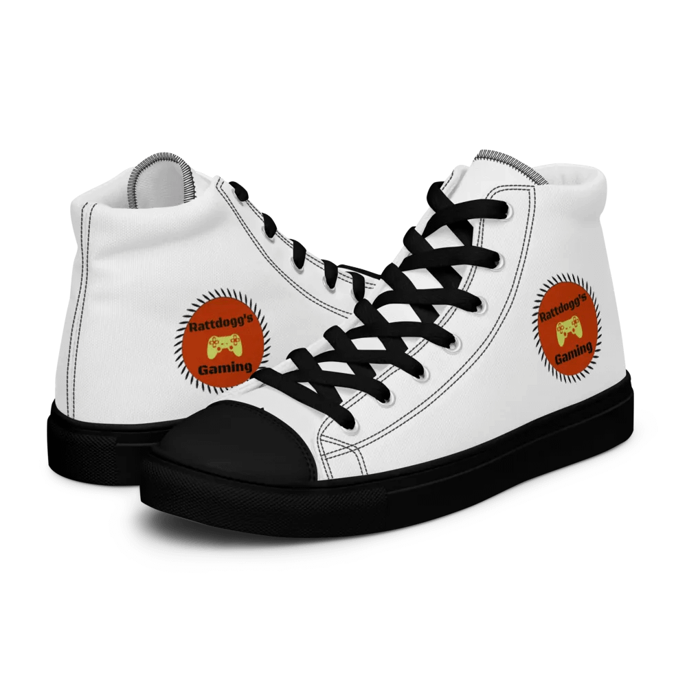 Rattdogg's Gaming Womens High Top Canvas Shoes product image (8)