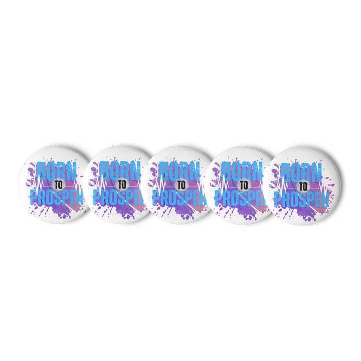 Born to Prosper Vibes Pin Set product image (1)