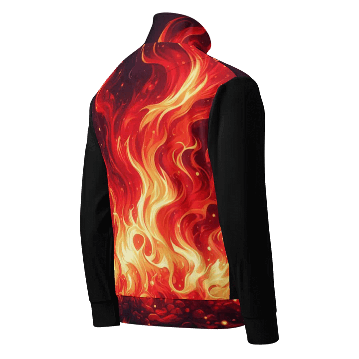 Inferno Blaze Recycled Track Jacket |Ai Design product image (2)