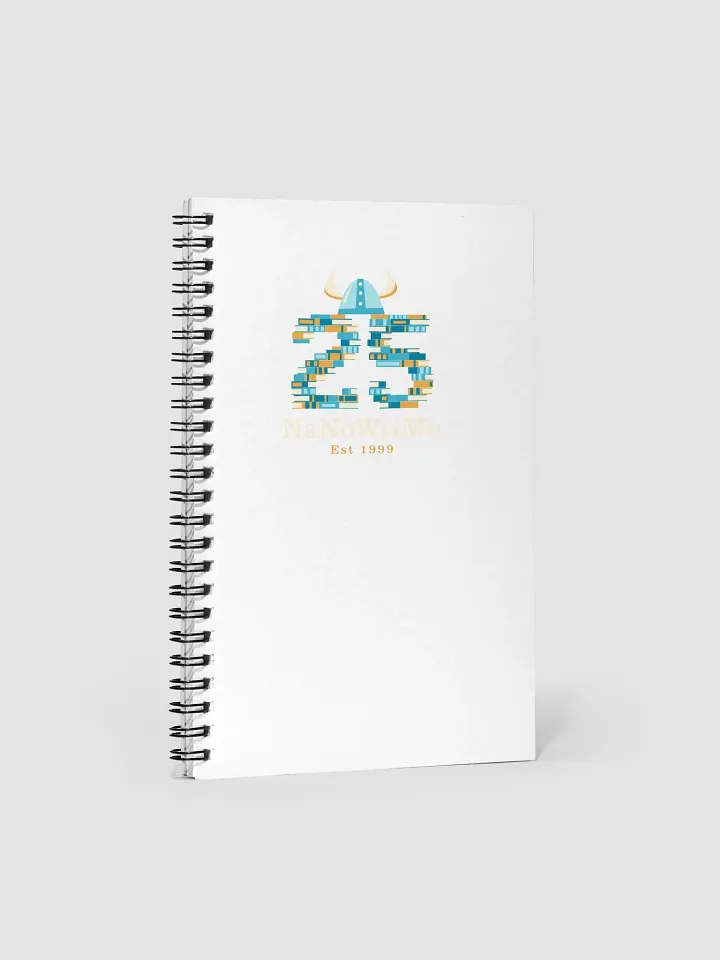 NaNoWriMo Spiral-Bound 25th Anniversary Notebook product image (1)