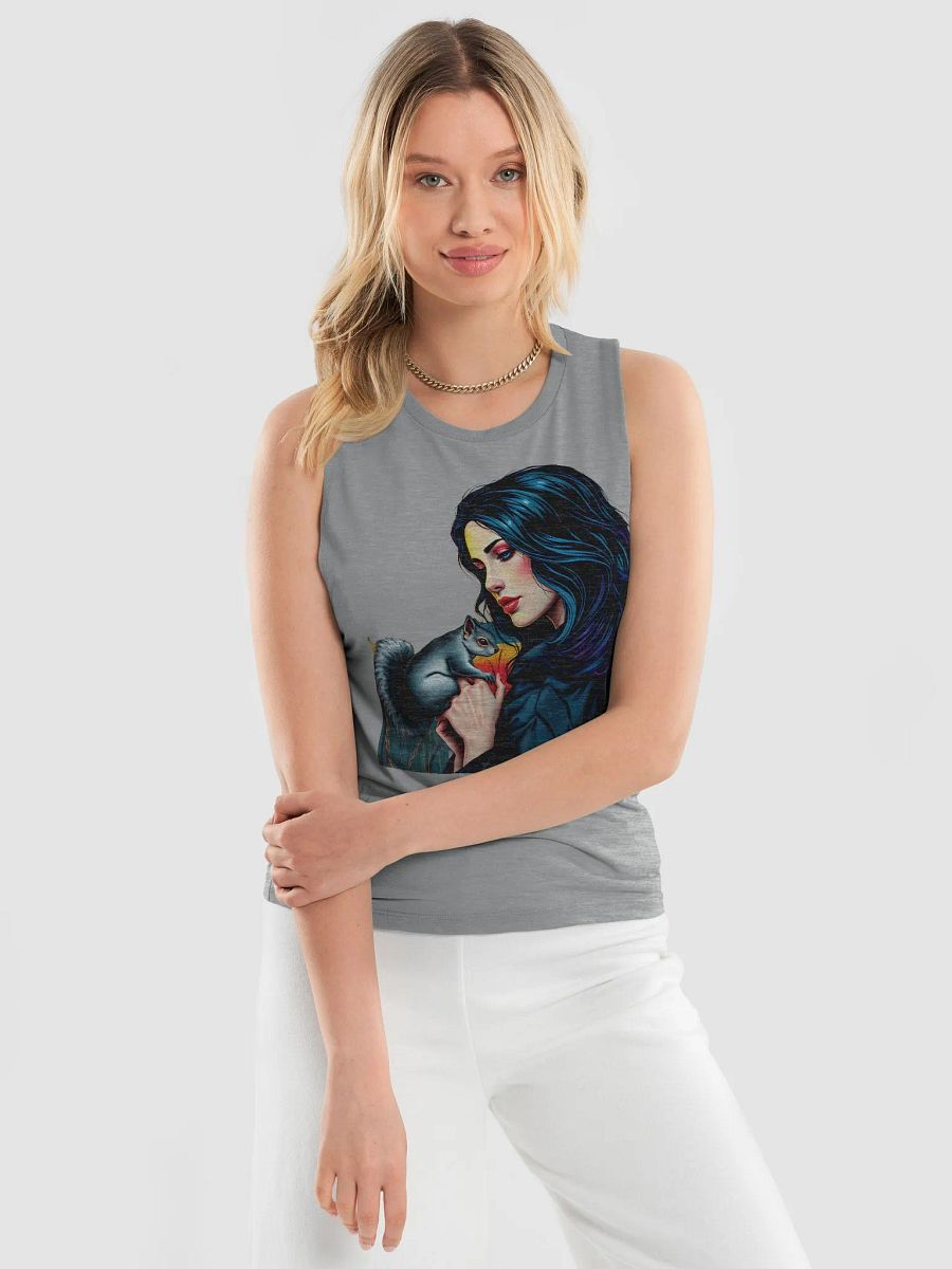 Squirrel Whispers Flowy Muscle Tank product image (3)