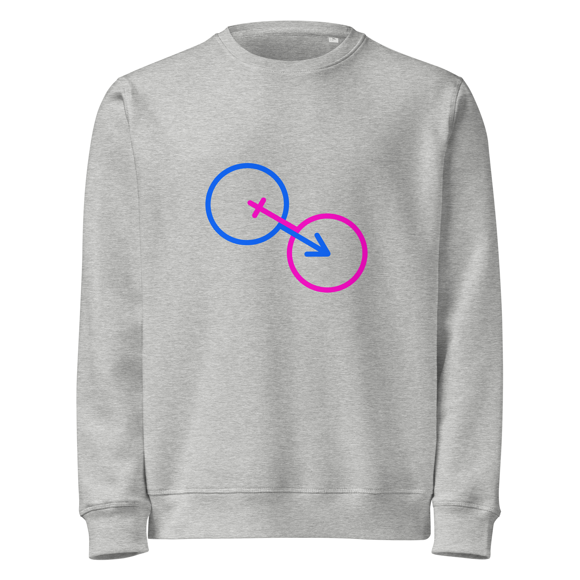 Interlocking Male & Female Unisex Sweatshirt product image (1)
