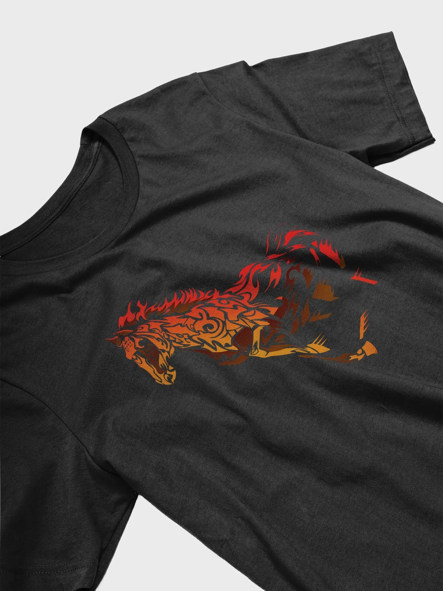 Flaming Tribal Horse - Tee product image (25)
