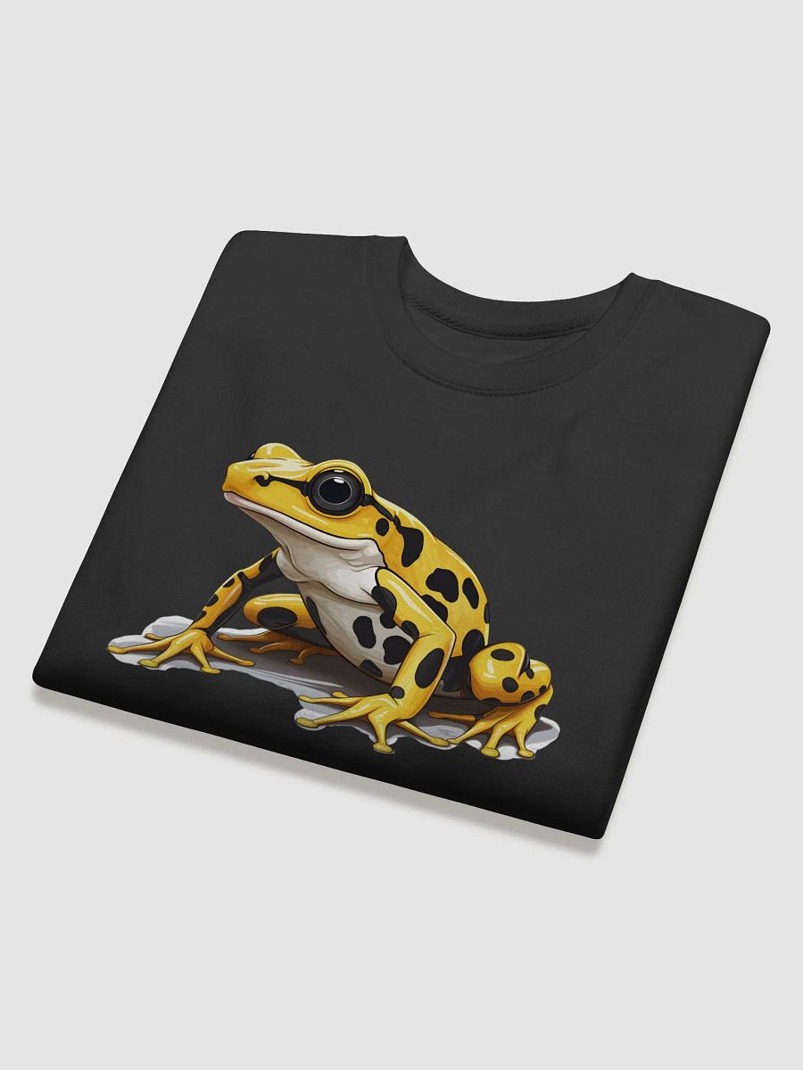 Yellow Dart Frog Long Sleeve Sweater – Cozy Wildlife-Inspired Pullover product image (4)