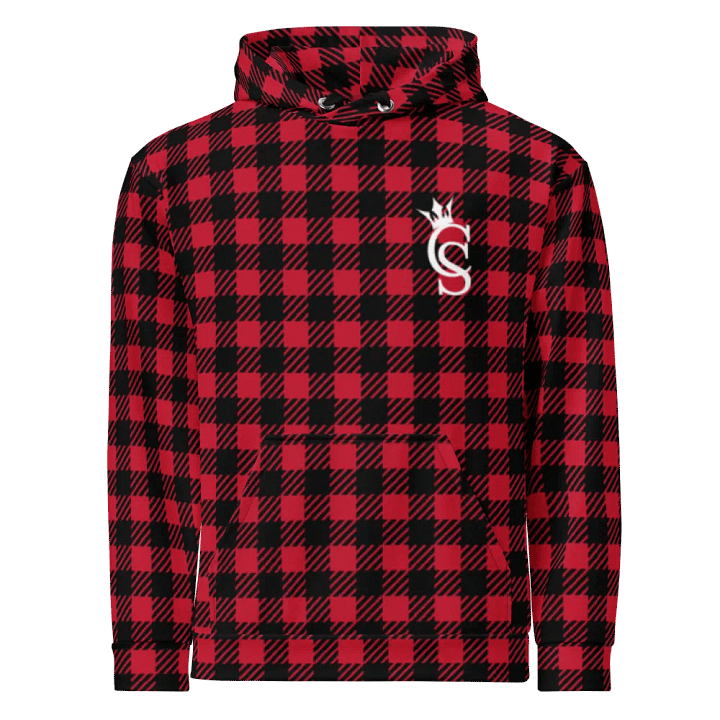 Limited Edition Plaid "King Chauncey" Christmas Hoodie product image (1)