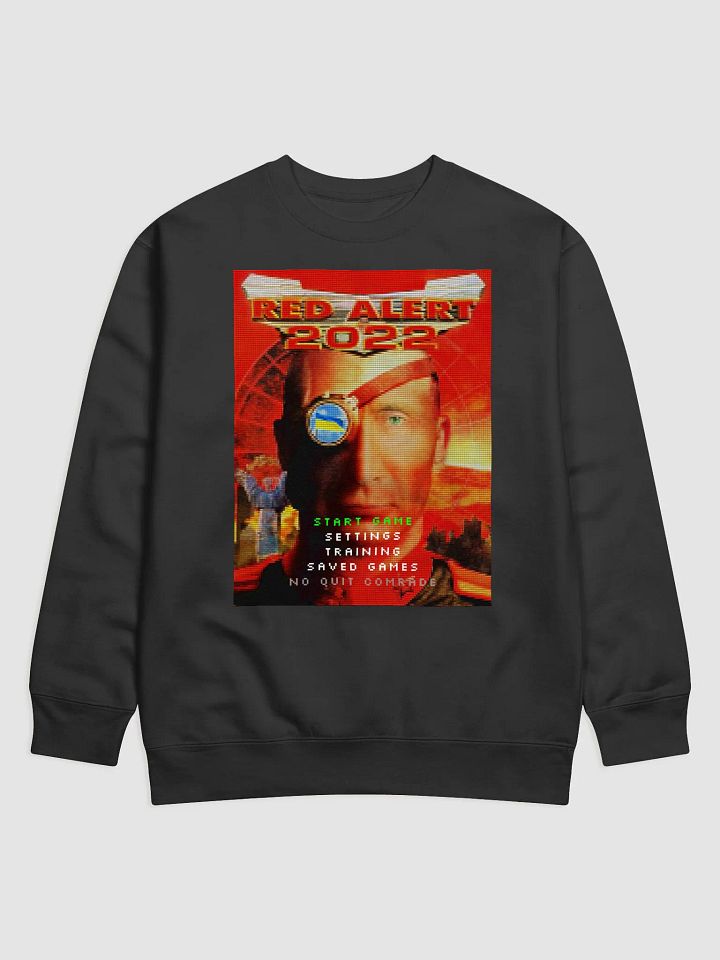 Red Alert 2022 (Putin and Conquer) Cotton Heritage Premium Sweatshirt product image (1)