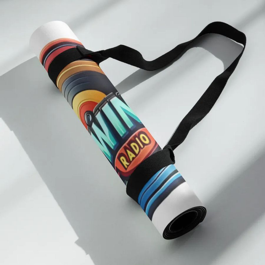 Retro Groove Yoga Mat product image (4)