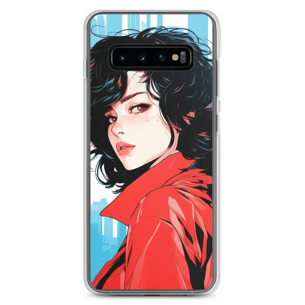 Vibrant City Chic Anime Samsung® Clear Case product image (7)