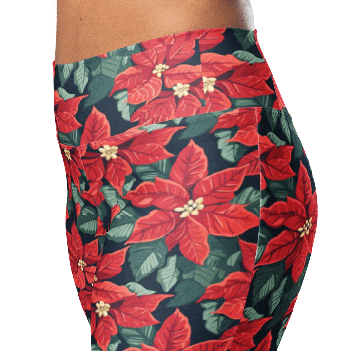 Straight To The Poinsettia Flare Leggings product image (1)