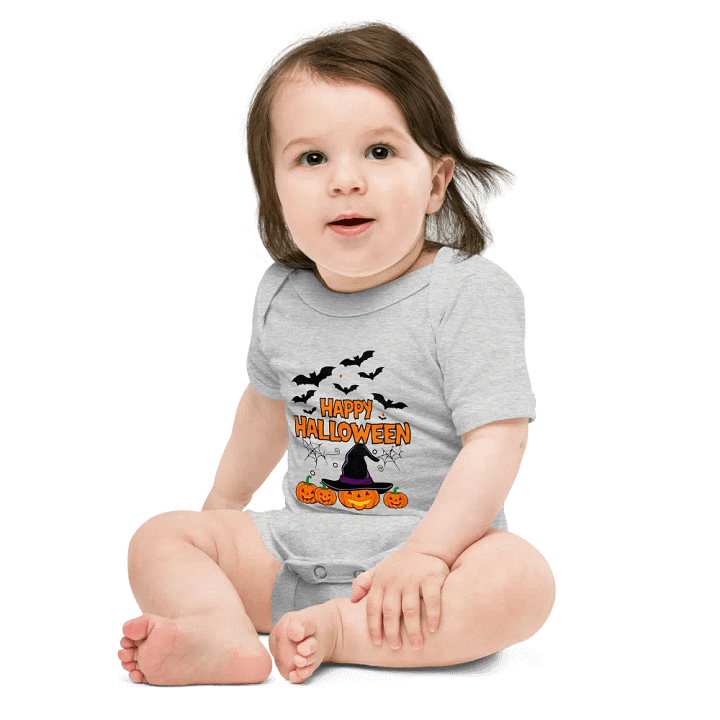 Happy Halloween Baby Romper Onesie product image (2)