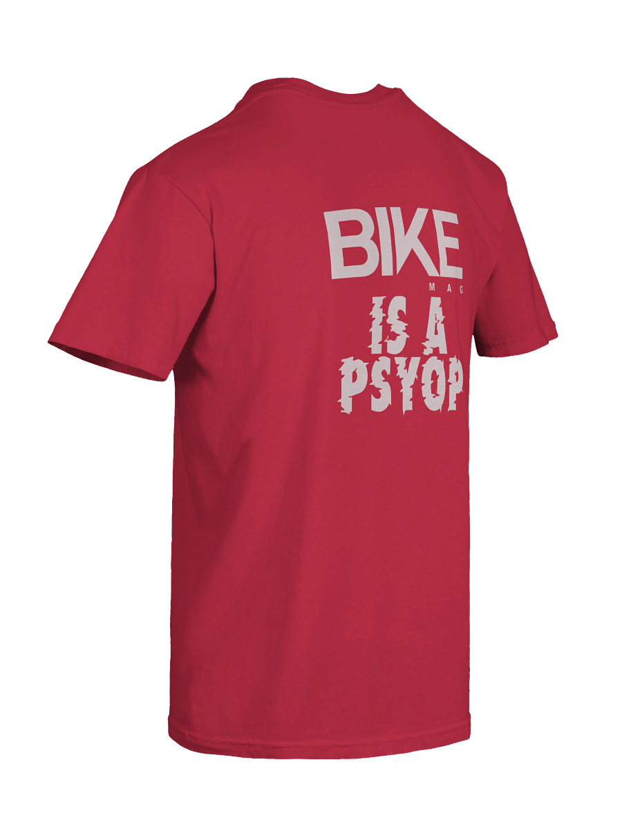 BIKE Mag Is A Psyop Shirt (White Logo) product image (10)