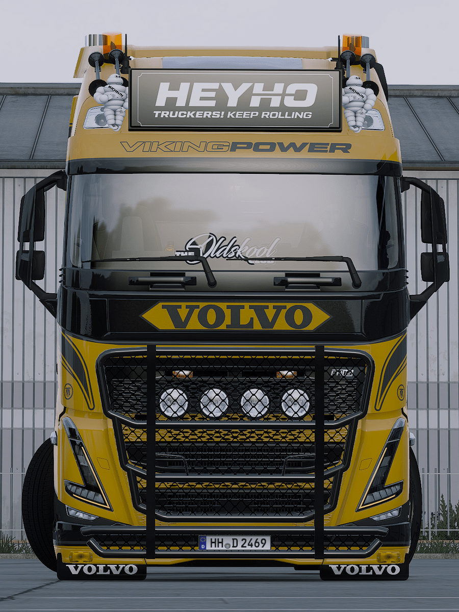 ETS2 TM Volvo FH4 FH5 FH6 Aero (SCS) + Trailer Schmitz S.KO COOL & Cargobull Multicolor Skin Pack product image (7)