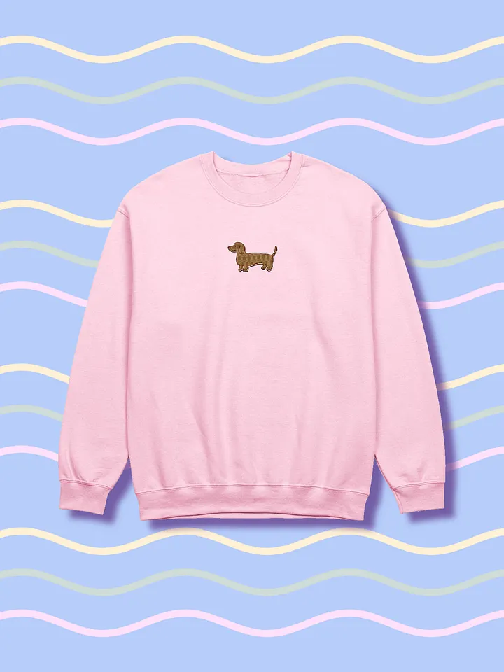 Dachshund Delight Crewneck Sweatshirt product image (1)