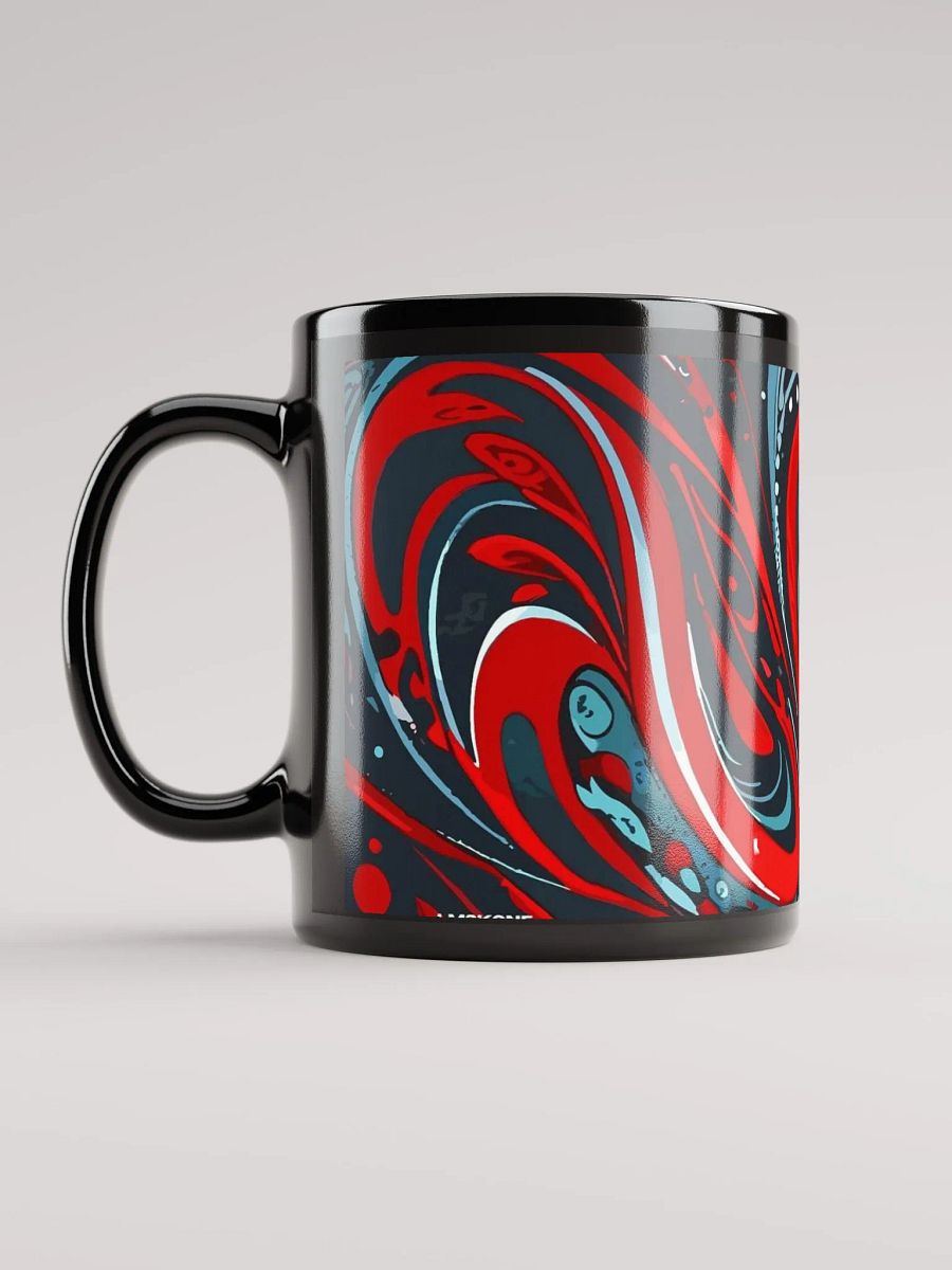 Dynamic Swirls Black Glossy Mug product image (6)