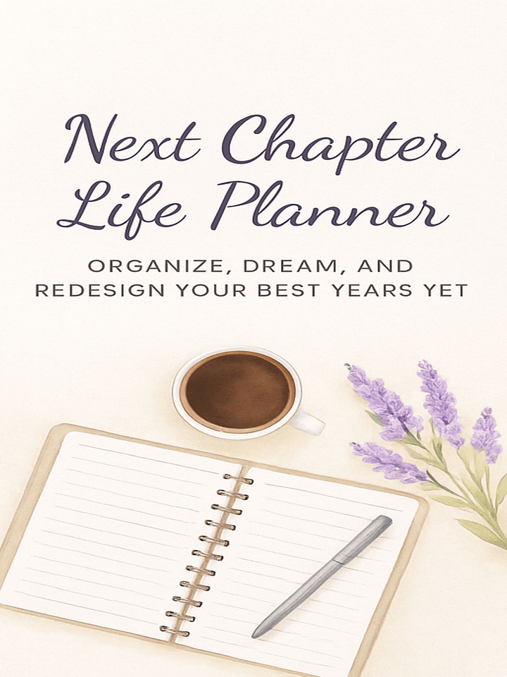 Empower Your Next Chapter: Life Planner for Women 50 and Over product image (1)